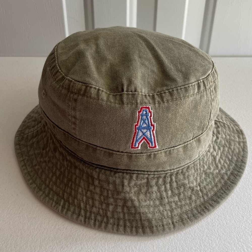 NFL Houston oilers vintage bucket hat